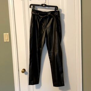 WHBM Faux Leather Pants